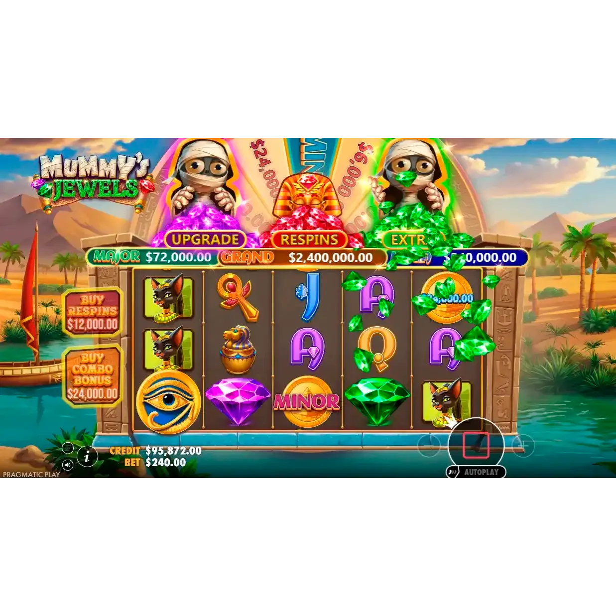 Mummy's Jewels demo Overlay set3